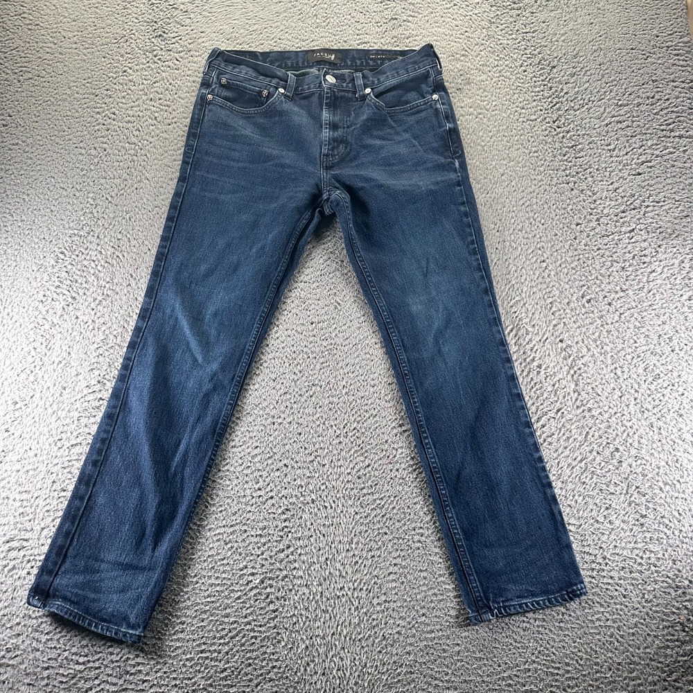 Pacsun Jeans Mens 30x30 Blue Cotton Denim Straight Leg Slim Workwear Stretch